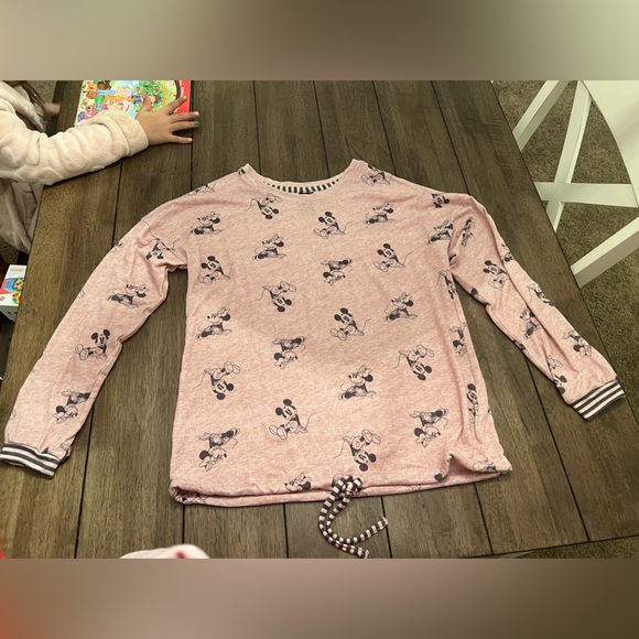 Disney Mickey and Minnie Mouse Womens pj set size Small NWOT - Picture 2 of 5